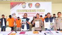 Ditreskrimsus Polda Kepri Berhasil Amankan 2 Orang Tersangka Kasus Tindak Pidana Penambangan Pasir Ilegal