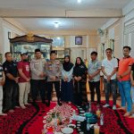 Halal bihalal dengan Todat Tomas, Kapolsek Tualang Bersama sama jaga konduktivitas