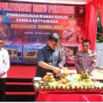 Meningkatkan Kesejahteraan dan Kesiapsiagaan Anggota Polri Dalam Melaksanakan Tugas, Polresta Barelang Peletakan Batu Pertama Rusun Sanika Satyawada