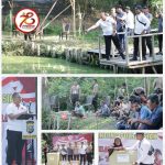 Semangat Menyambut Hari Bhayangkara ke-78, Kapolres Siak AKBP Asep Sujarwadi Buka Lomba Mancing Polres Siak.
