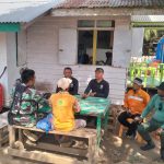 Sosialisasi dan Himbauan Babinsa Kodim 0322/Siak Terkait Kejadian Serangan Harimau di Dusun II Kampung Penyengat