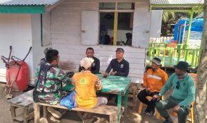 Sosialisasi dan Himbauan Babinsa Kodim 0322/Siak Terkait Kejadian Serangan Harimau di Dusun II Kampung Penyengat