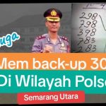 Astaga..!! Gila..!! Kapolsek Semarang Utara, Kompol Supriyanto, S.H., M.H Diduga Membackingi Bandar Judi Togel di Wilayah Hukum Polsek Semarang Utara