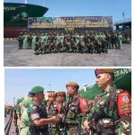 Upacara Satgas Pamtas Darat RI-RDTL
