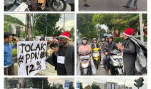 PMKRI Cabang Kota Semarang Gelar Aksi Simbolik Tolak Kenaikan PPN 12%