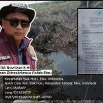 Luar Biasa !! Masyarakat Desa Buluhcina Resmi Lapokan Penyidik ke Kabag Wasidik Ditreskrimsus Polda Riau