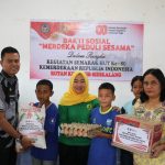 Peduli Sesama, Rutan Kelas IIB Sidikalang dan DWP Rutan Sidikalang Lakukan Kunjungan ke Panti Asuhan Perpulungen dalam Rangka Menyambut HUT RI ke-80