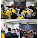 Eksepsi Tim Hukum Suara Aksi Mahasiswa Terdakwa Kasus Aksi May Day 2025 Ditolak Majelis Hakim Dalam Persidangan Putusan Sela Di Pengadilan Negeri Semarang