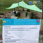 PAPAN INFORMASI TAK CANTUMKAN PAGU ANGGARAN, PROYEK IRIGASI BWSK I DI SEKADAU DIPERTANYAKAN