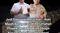 Judi Dadu dan Meja Ikan – Ikan Masih Beroperasi di Perumahan Proyek Desa Ndokum Siroga Kecamatan Simpang Empat