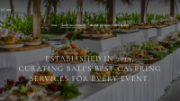 Last Minute Catering & Sweet Dessert Table Services – Www.Bali.Catering for Private Events Villas Corporate Gatherings