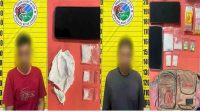 SATRESNARKOBA POLRES SANGGAU UNGKAP PEREDARAN SABU DAN EKSTASI DI TAYAN