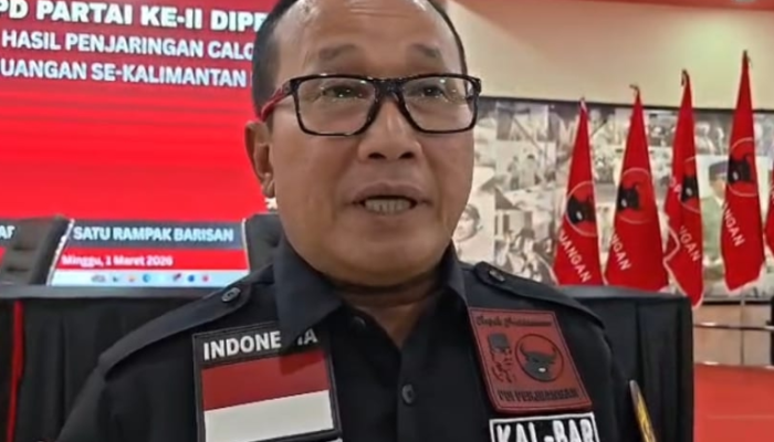 Sujiwo Minta Kader Banteng Kalbar Mundur dari Bisnis MBG, Tegaskan Loyalitas pada Instruksi DPP PDIP*