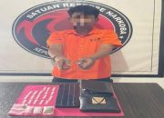 Polisi Tangkap Pria dan Sejumlah BB Sabu-Sabu,Ganja dan Pil Extasi di Desa Pangkalan Batang