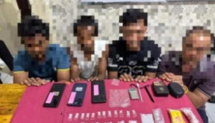 Polisi Tangkap Oknum Kades yang Terjerat Kasus Narkotika Di Langkai