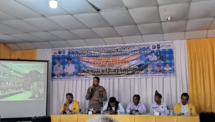 LAN Siak Gencarkan Sosialisasi Bahaya Narkoba di Museum Suku Sakai Minas Barat