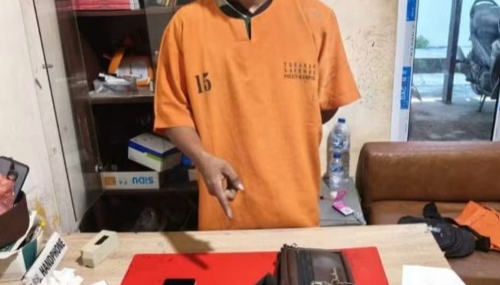 Polsek Tapung Tangkap Tiga Pelaku Narkoba di Desa Muara Mahat Baru